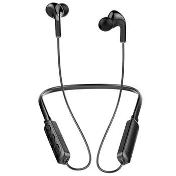 Brezžične Bluetooth Slušalke Športne Slušalke Visi Vratu HD Stereo in-Ear Slušalke Za IOS Android Telefon, ki Teče Slušalke