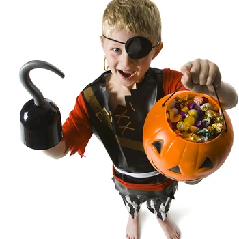 Halloween Pirat Kavljem Strani Dekor Kostum Stranka, Cosplay, Oblečen Orodje Maškarada Dodatki Za Zabavo Dekoracijo Otrok Igrača Darilo